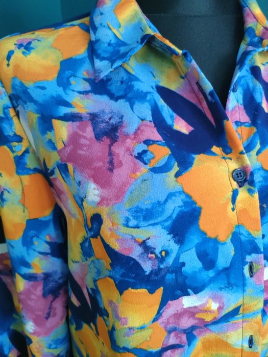 Tunika sukienka koszulowa, rozmiar L