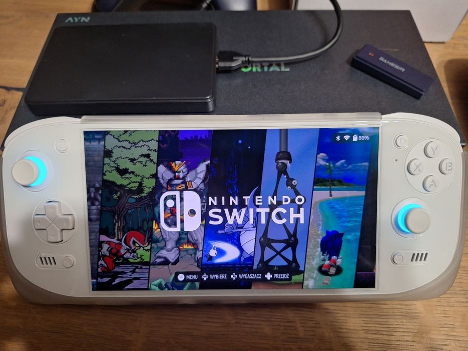 Ayn Odin 2 Portal Max 16+1TB mega zestaw