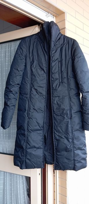 Casaco comprido aconchegante