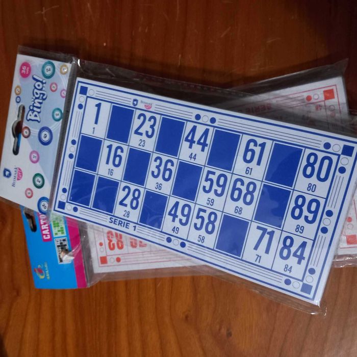 Cartas de Bingo NOVO