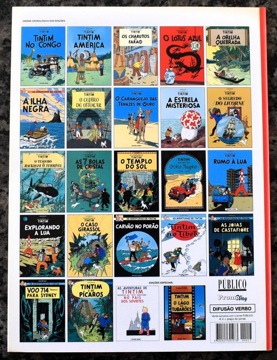 Tintim - O Caranguejo das Tenazes de Ouro