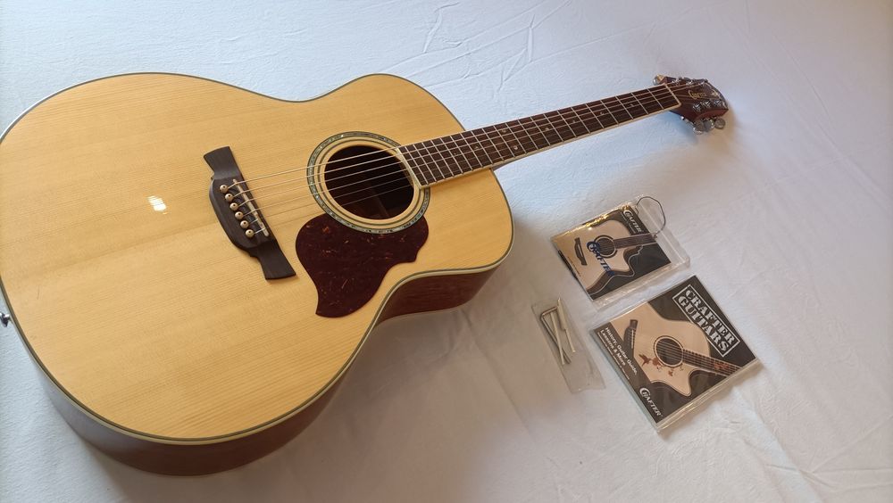 Guitarra acústica Crafter GA 8/N Grand Auditorium + Bag