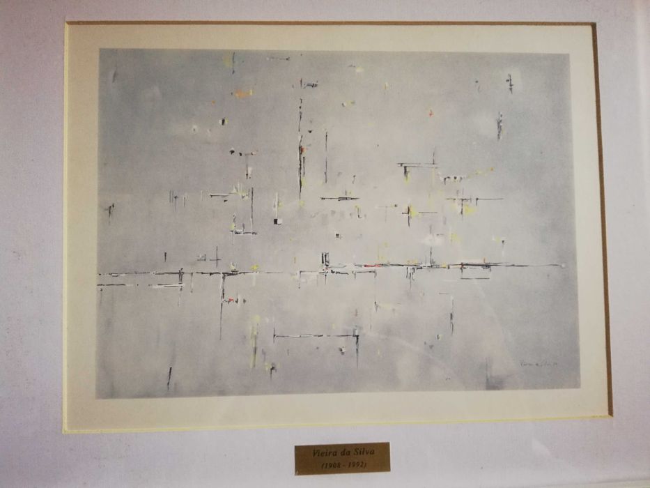 Litografia de Vieira da Silva " Marine"      BAIXA de PREÇO