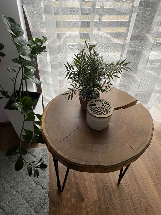 Stolik kawowy dębowy