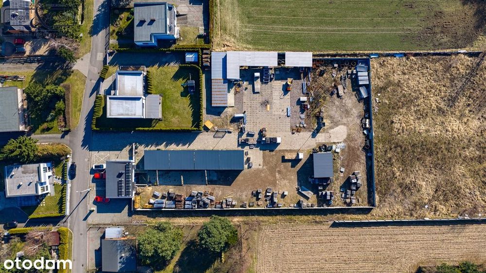 Gotowa baza firmy - budynek 2020r plac utwardzony