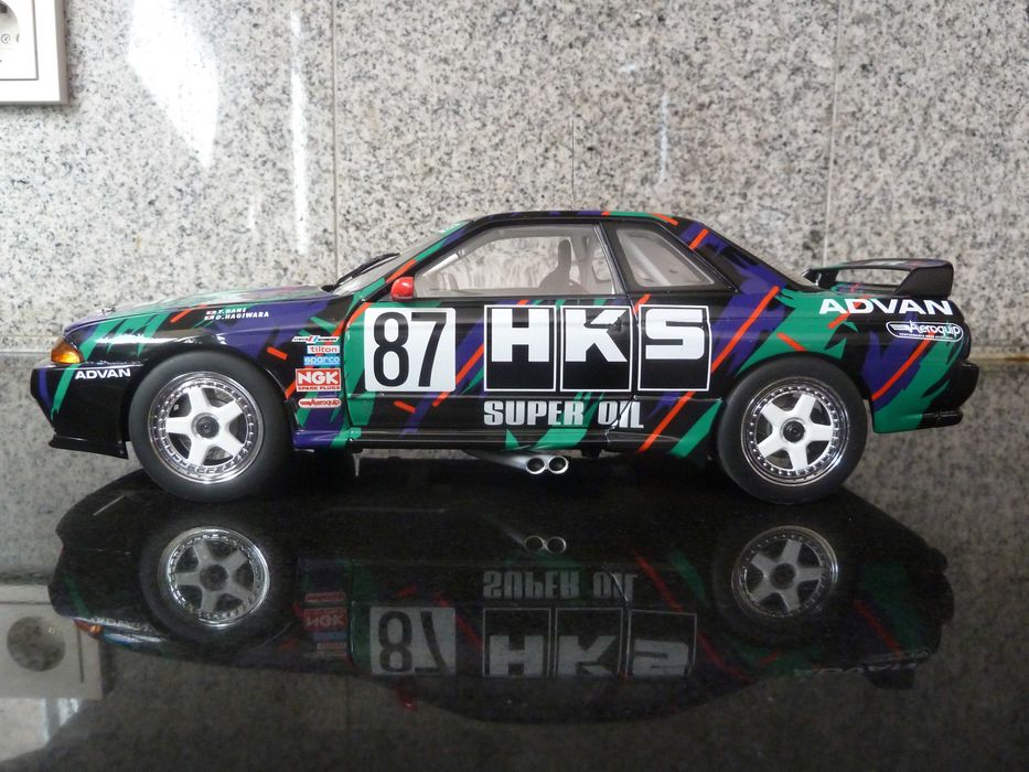 1:18 AutoArt, Nissan Skyline GT-R (R32), Group A 1993, HKS, Minichamps