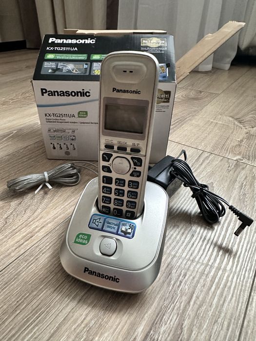 Телефон Dect Panasonic KX-TG2511UAN Platinum