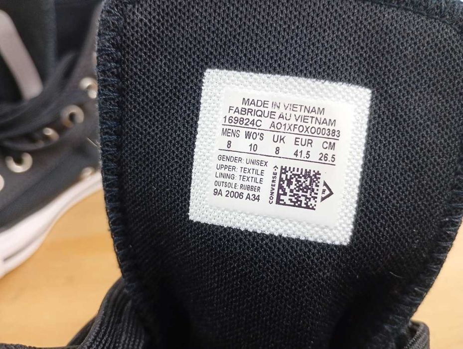 Converse Chuck Taylor All Star Patch Logo, trampki (41,5)