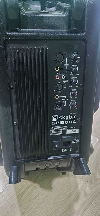 Coluna amplificada 500W