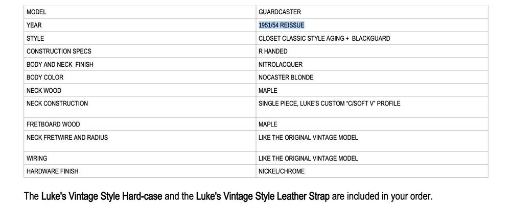 telecaster luke's guitar