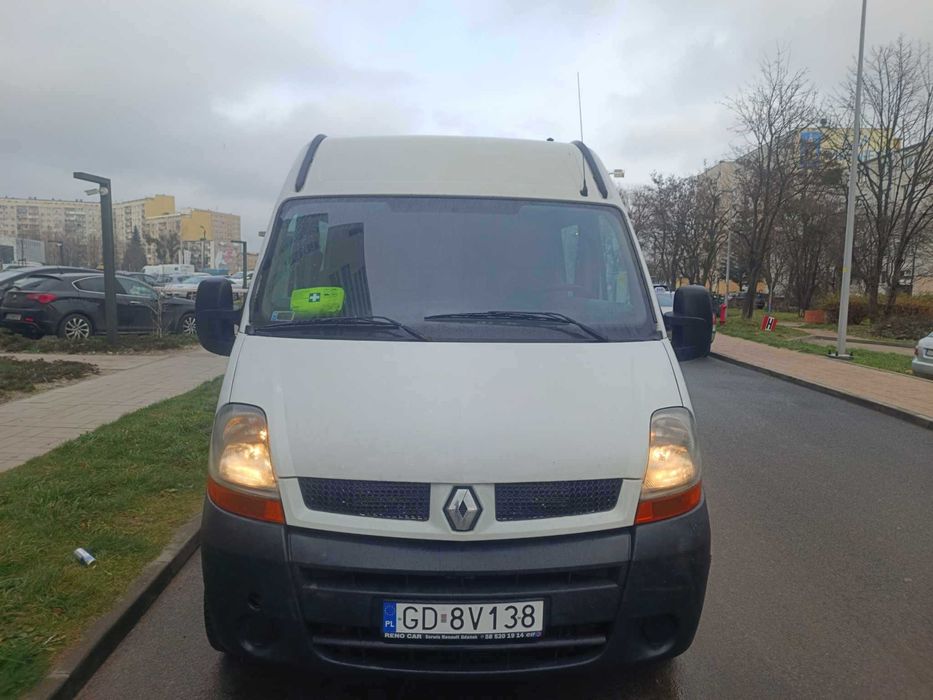 Renault master 2.5 diesel brygatówka 7