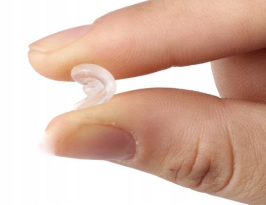 Noski Do Okularów 4Szt 11X6Mm Antypoślizgowe Transparentne Wciskane