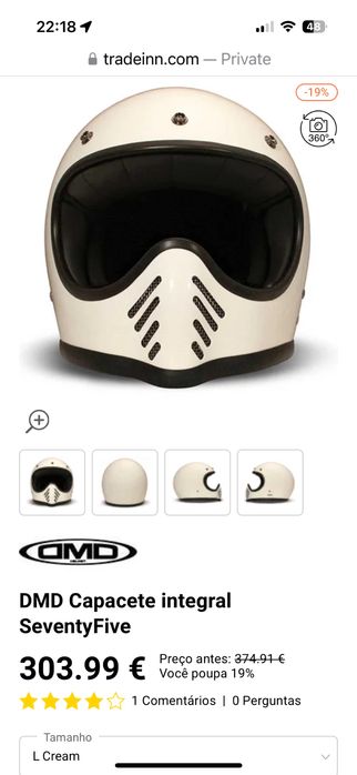 DMD Capacete integral SeventyFive