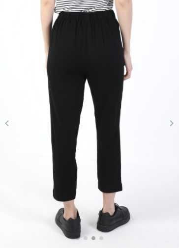 Брюки Colin’s черные укороченные зауженные классические