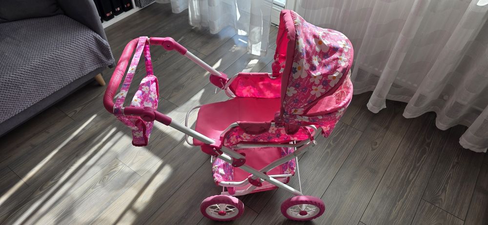 Wózek zabawkowy spacerowy baby mix