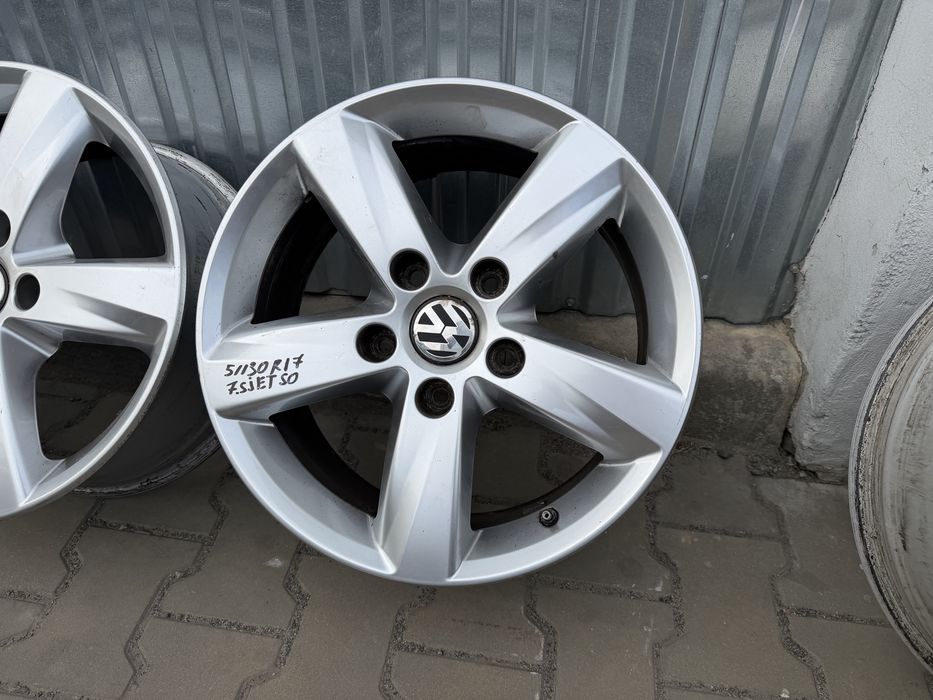 Диски Volkswagen Touareg 5/130 R17 7.5J ET50 комплект з Німеччини
