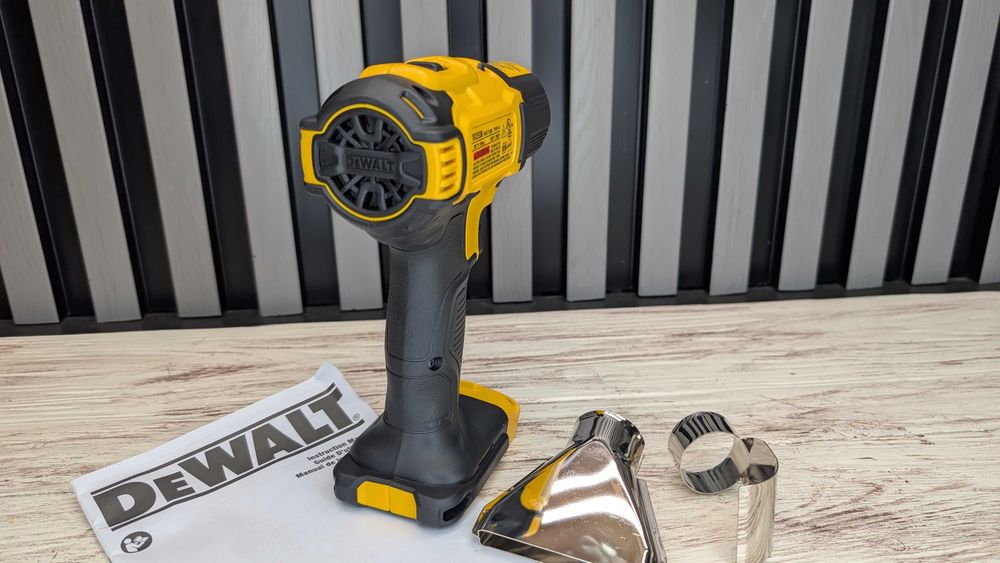 Фен будівельний акумуляторний DeWalt 20v DCE530