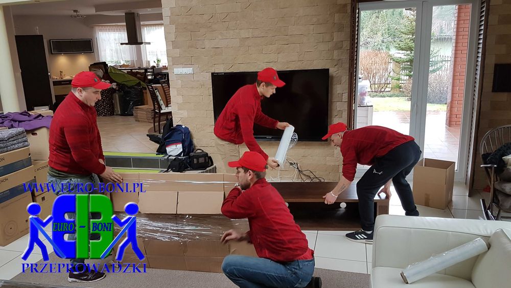 Sprawne Przeprowadzki i transport mebli, rzeczy Mińsk Mazowiecki PL UE