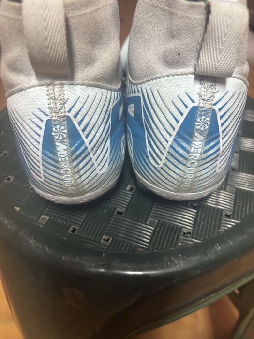 Chuteiras nike mercurial azul