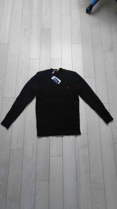Czarny sweter Ralph Lauren