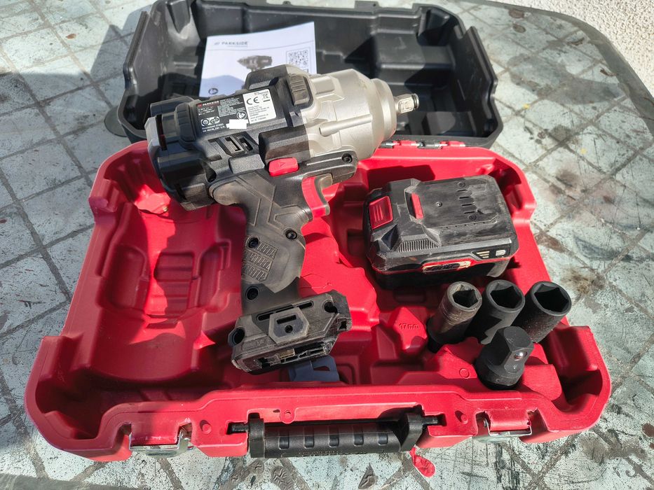 PARKSIDE PERFORMANCE Klucz Udarowy akumulatorowy 20V1/2 PASSP 20-Li B4