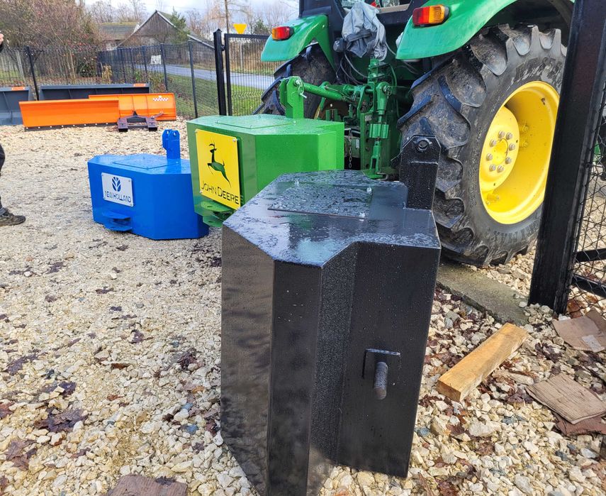 Obciążnik/ Balast do ciągnika od 200kg do 1500kg z logiem traktora