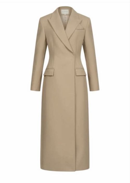 Бежеве пальто BAZHANE