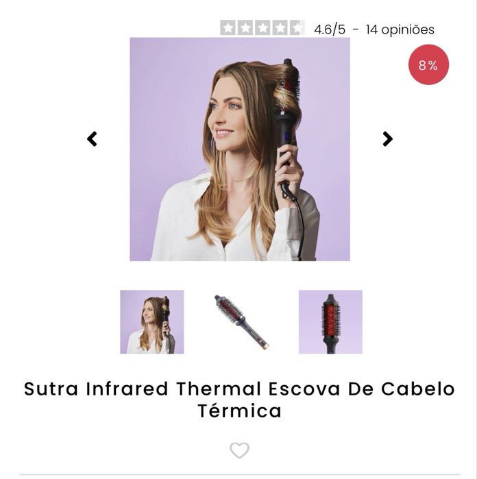 Escova termica Sutra Beauty