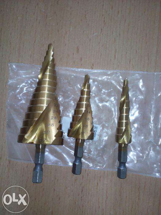 Broca HSS Cone Titanium 4 - 12 / 20 / 32 mm