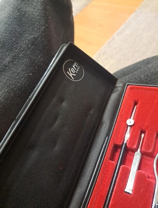 Estojo de desenho técnico Kern (Swiss) – instrumentos de precisão