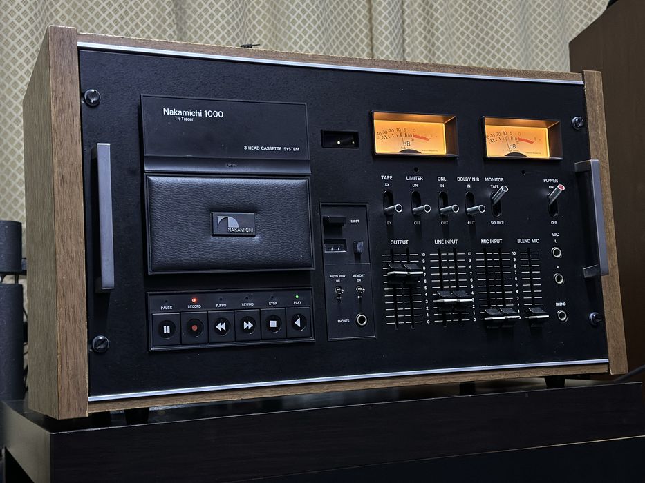 Касетний магнітофон Nakamichi 1000 Tri-Tracer