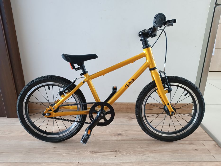 Lekki rower 16" Bungi Bungi złoty pineapple yellow