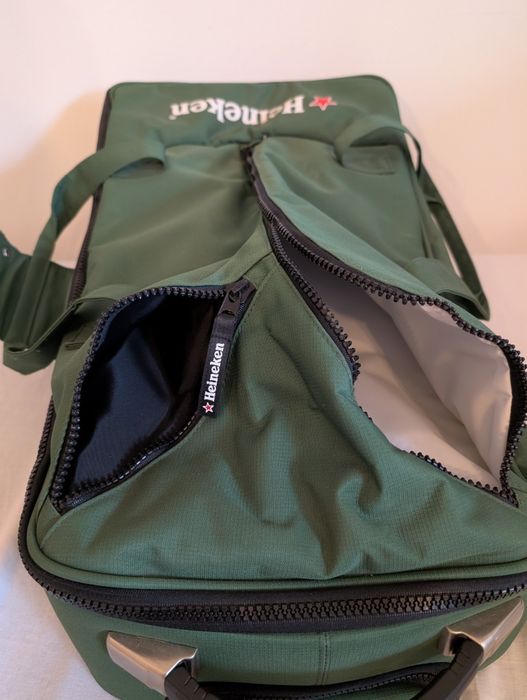 HEINEKEN - nowa torba sportowa, podróżna na rolkach