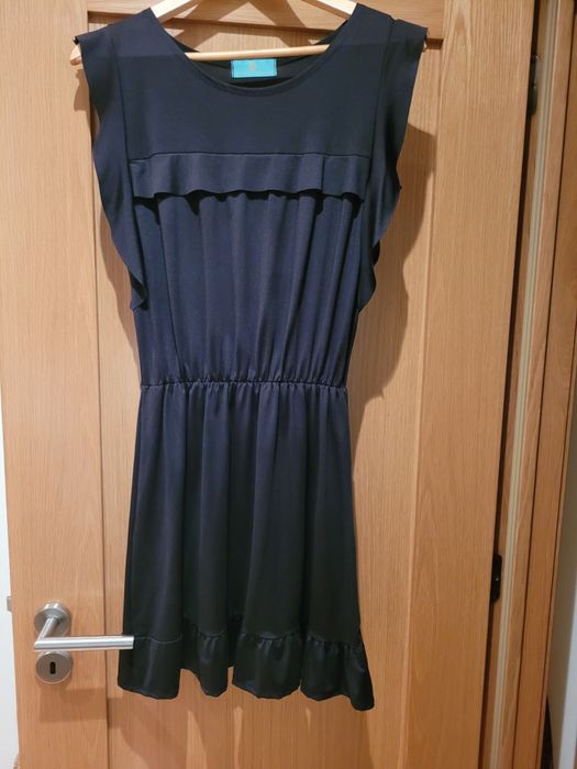 Vestido preto Vintage Bazaar