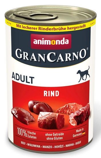 Animonda Grancarno Original Adult Rind Wołowina Puszka 400G