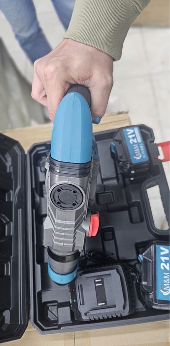Martelo demolidor a bateria compativel makita motor brushless