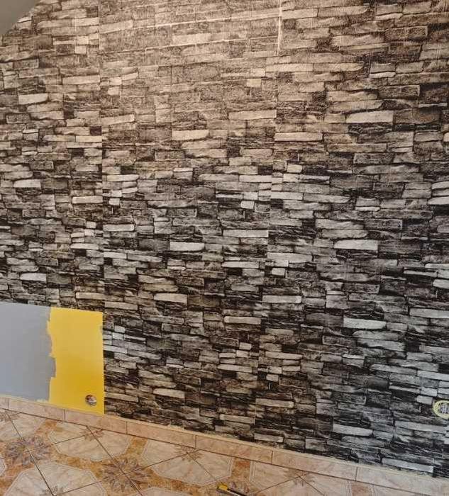 Panele Tapeta Samoprzylepna Kamień Cegiełka 5,4m2 - 10 sztuk