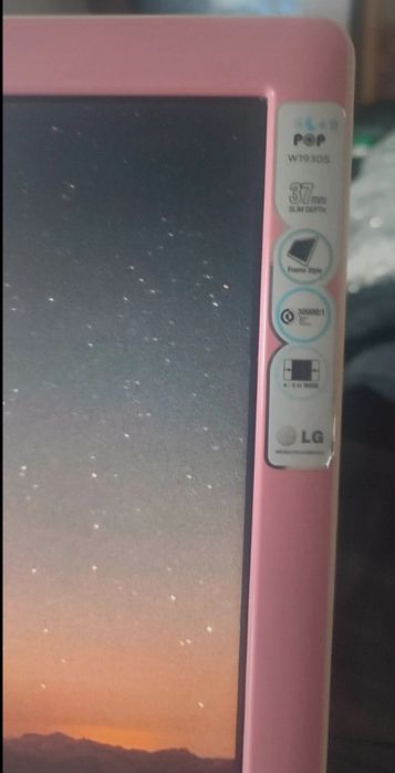 Monitor rosa 18,5"