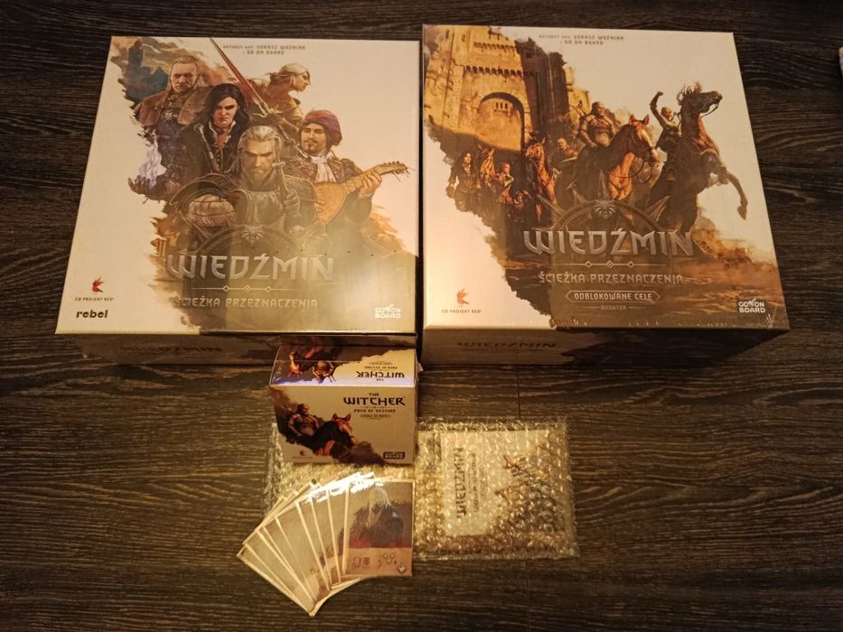 Wiedźmin Ścieżka Przeznaczenia PL Deluxe+SG+Geralt na Płotce+gratis
