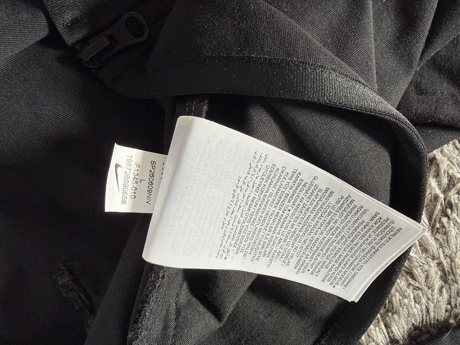 Nike Tech Fleece Windrunner Czarna 100% Oryginalna!