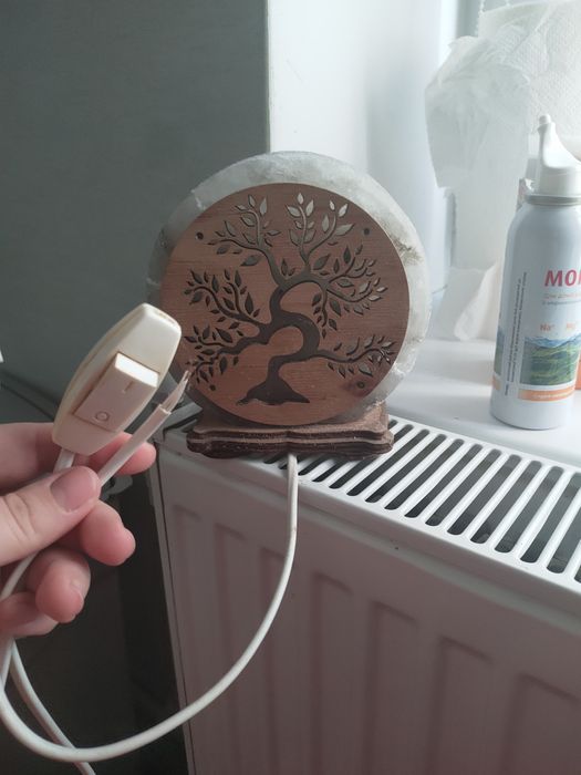 Сольовий світильник