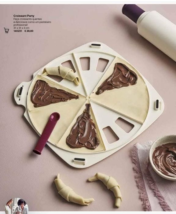 Croissante Party  novo tupperware em  promoção 25.90€