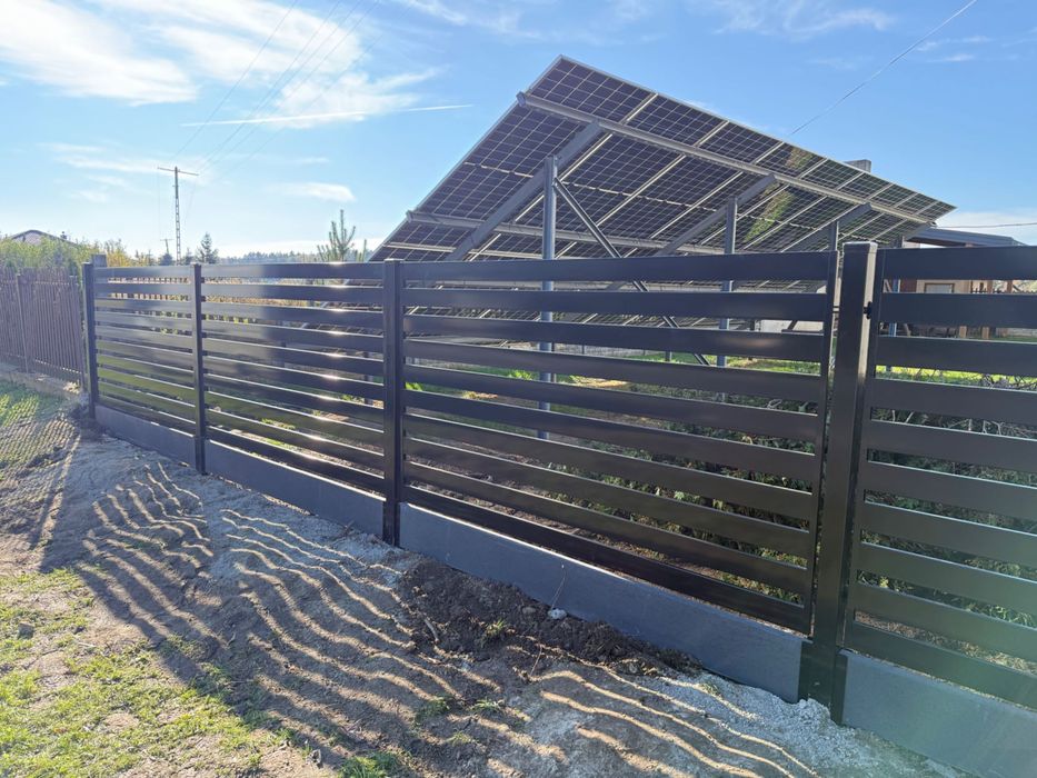 OGRODZENIE PALISADOWE Palisada ogrodzeniowa ogrodzenie Panelowe