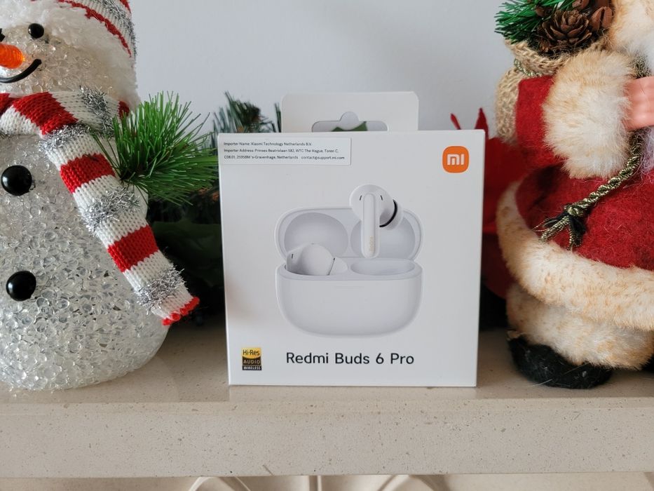 NOWE Redmi Buds 6 PRO, słuchawki  bezprzewodowe, gwarancja