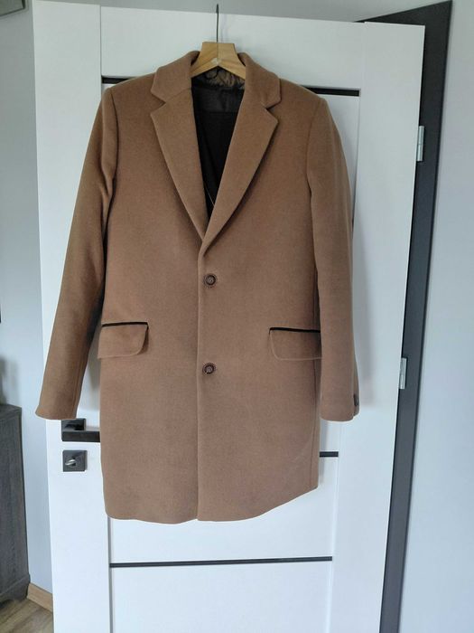 Płaszcz krótki męski camel 52