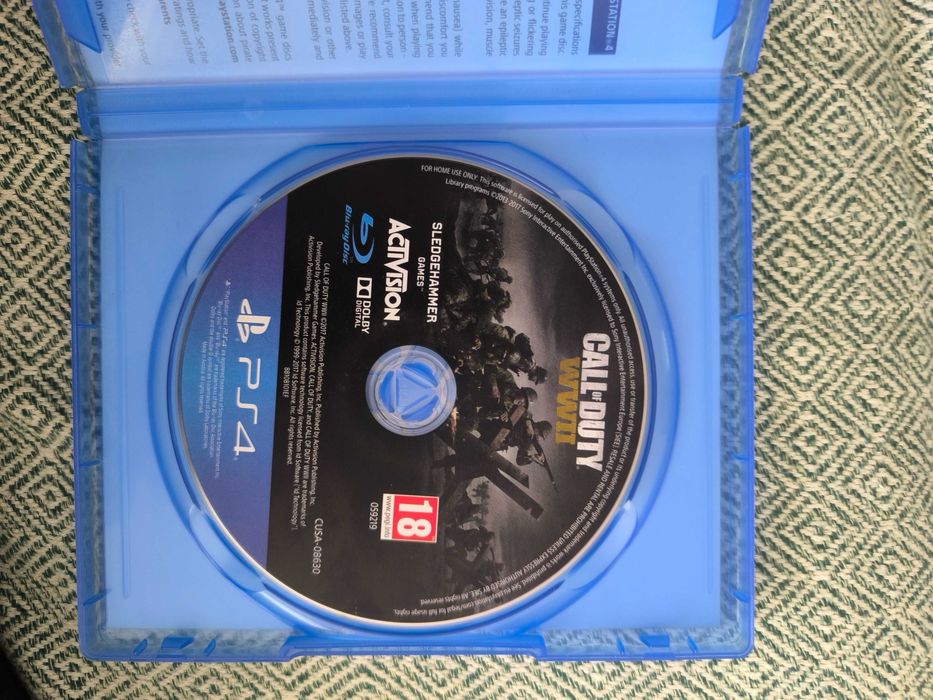Jogo PS4 call of duty wwII