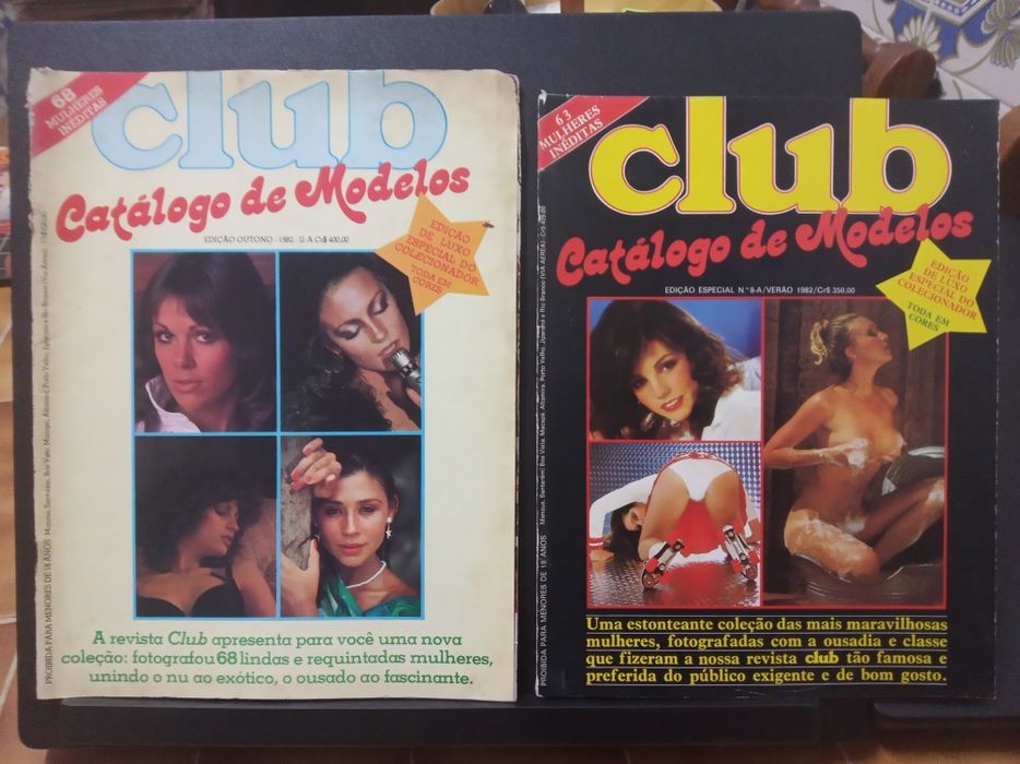 Lote de revistas: Fotogirls, Club, Mayfair