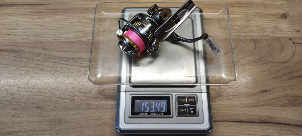 Zestaw Spinning 180 cm, 1-9 gr. i kołowrotek 152 gr.  (nowy)