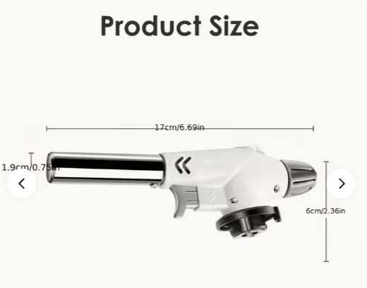 Mini soprador de chama para cozinha, NOVO!