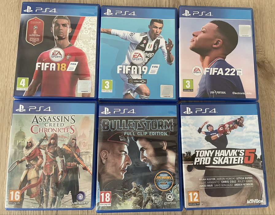 Jogos Playstation 4 - negociável